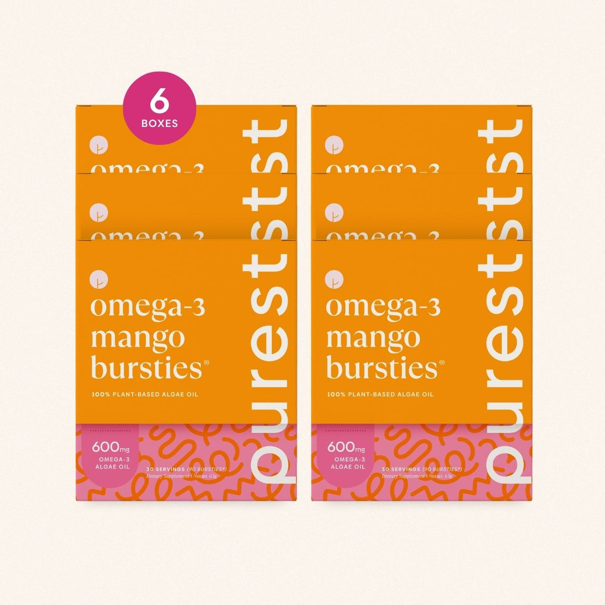 6 Omega-3 Mango Burstlets